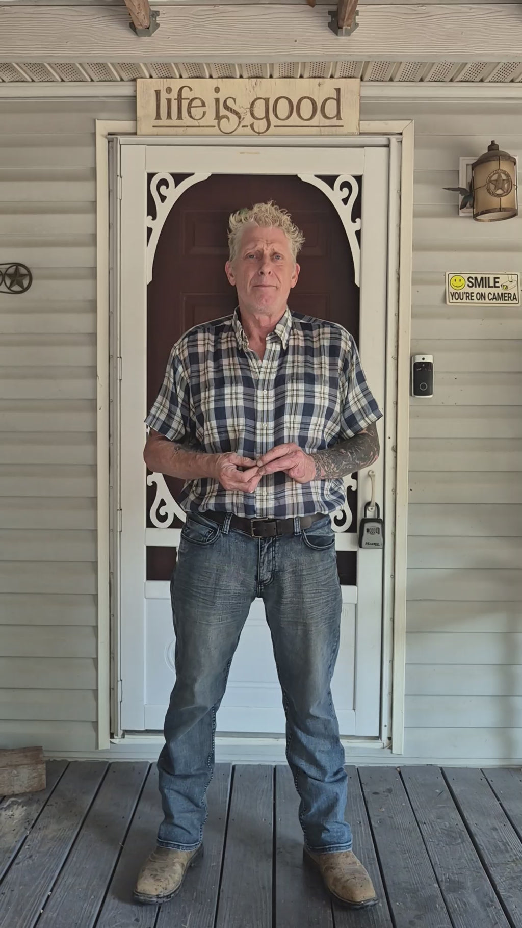 Screen door hinge shims. (patent pending )