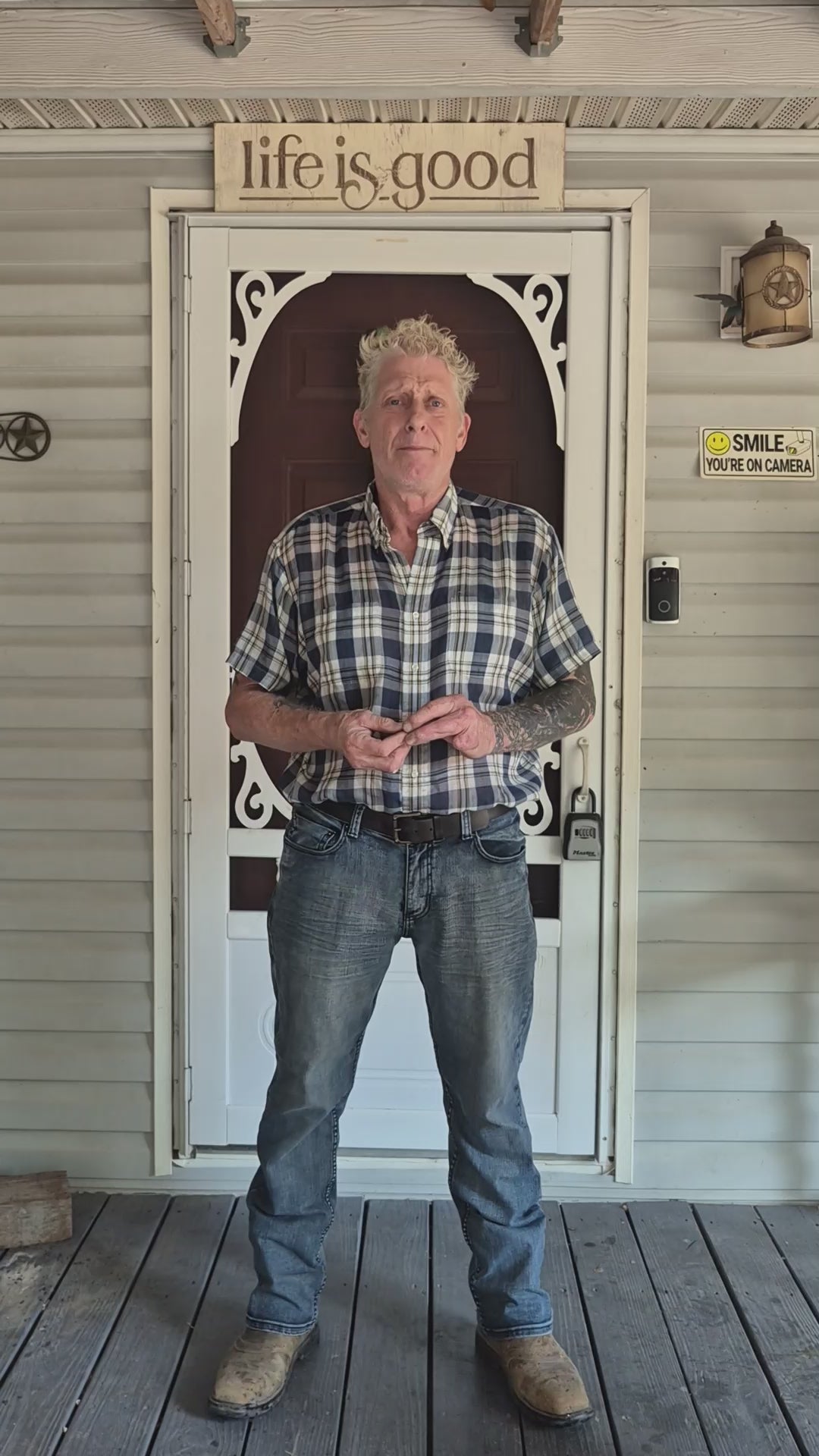 Screen door hinge shims. (patent pending )